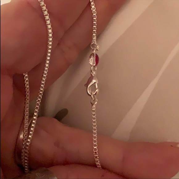 Beautiful 18” sterling silver box chain! NWOT - Picture 4 of 4